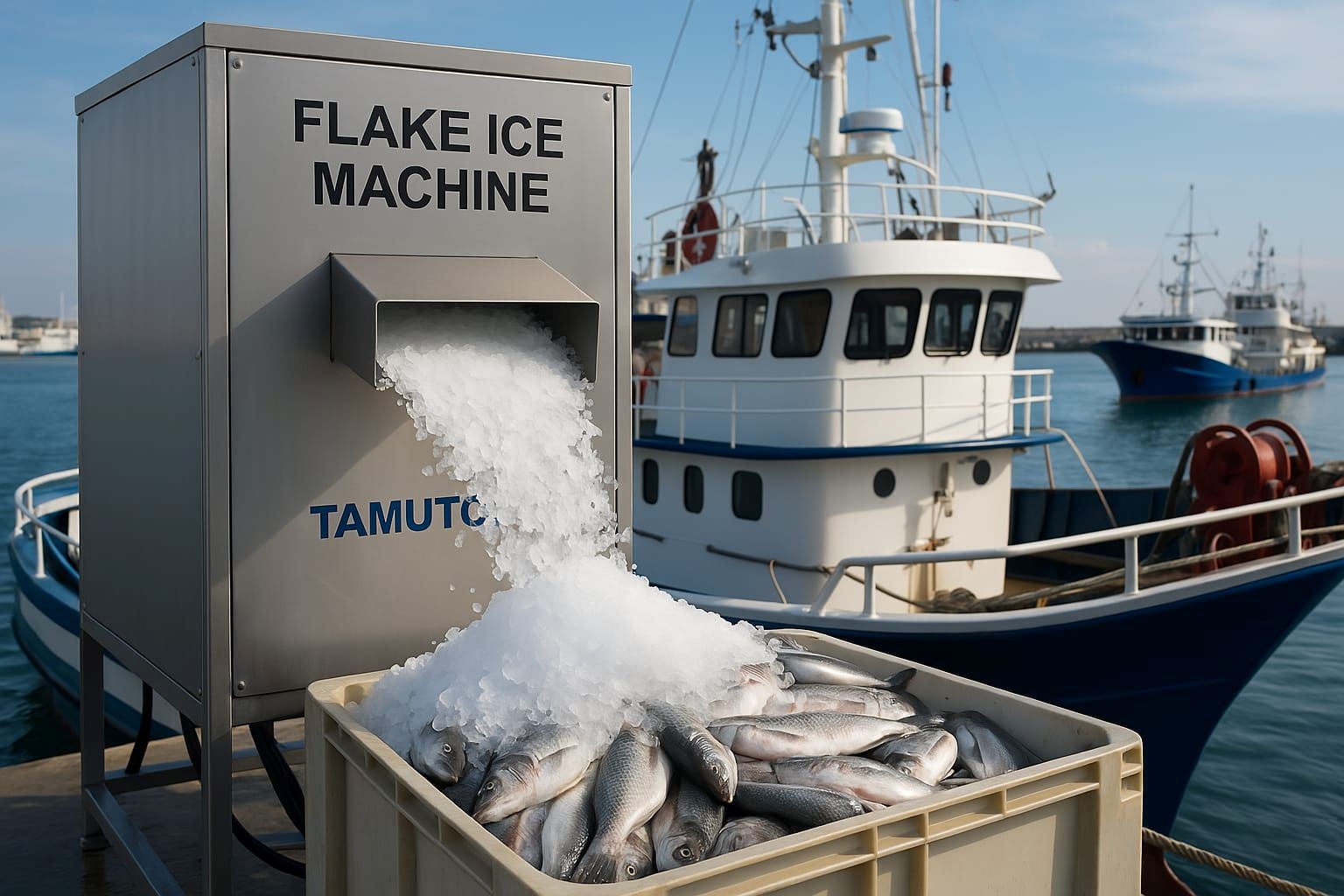 Avrupa Balıkçılığında Soğutma Teknolojileri: Tamutom Yaprak Buz ve Otomatik Buz Deposu Çözümleri