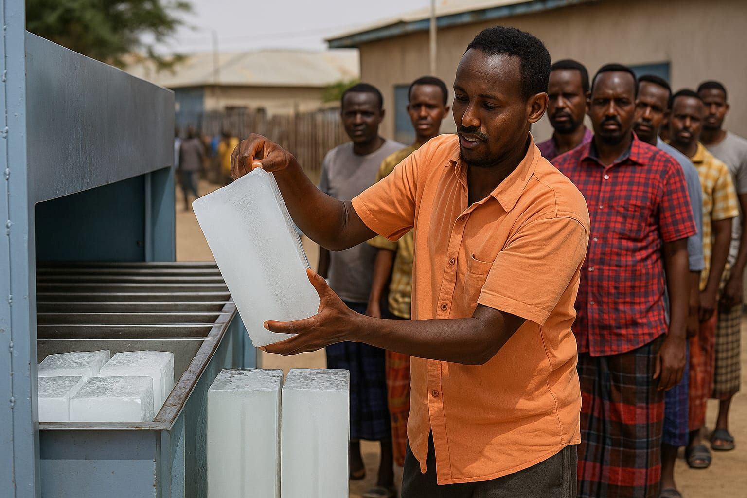 Somali'de Tamutom'un Blok Buz Makineleri: Balıkçılık Endüstrisi ve Günlük Yaşam İçin Temel Soğutma Çözümleri