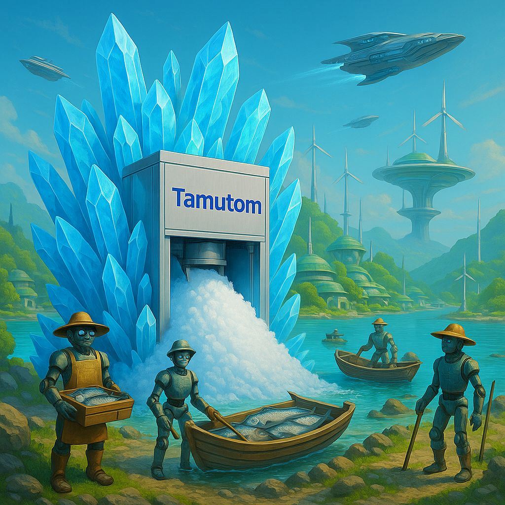 Tamutom, Türkiye'nin Fatsa Bölgesinde Balık İşleme İçin Yaprak Buz Makineleri Tedarik Ediyor.