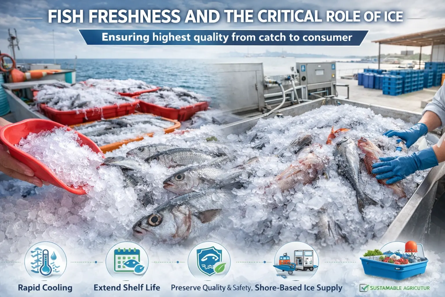 Fish Freshness and the Critical Role of Ice in Modern Fisheries
